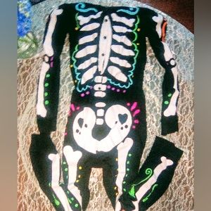 Women's XL Glow in the Dark Skeleton Onesie by Old Navy